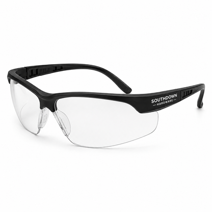 Southdown Hardware Safety Glasses – Clear Protective Eyewear
